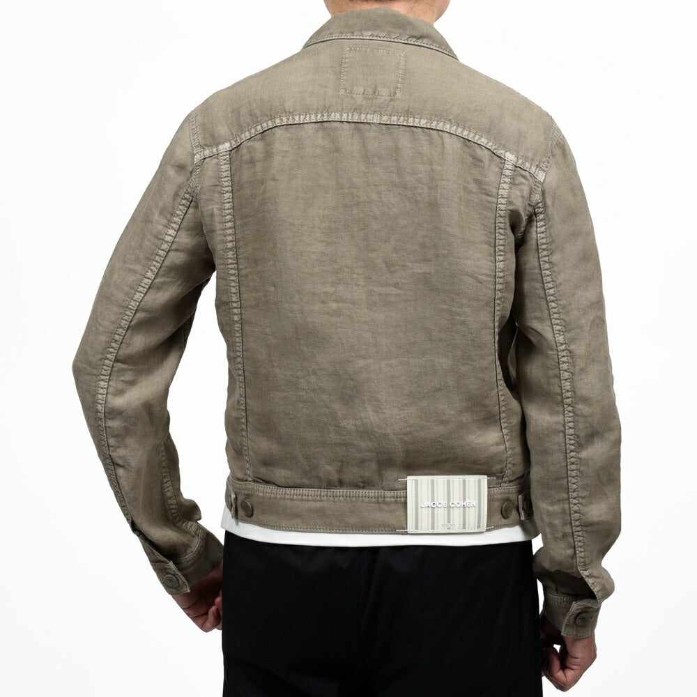 JACOB COHEN(ヤコブコーエン) Resort Collection リネントラッカージャケット 226-51830 57065000052
