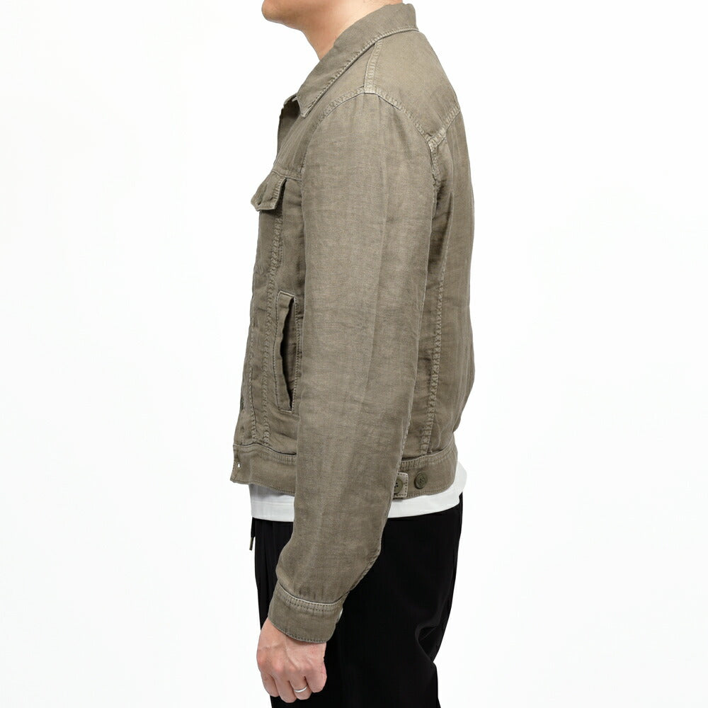 JACOB COHEN(ヤコブコーエン) Resort Collection リネントラッカージャケット 226-51830 57065000052