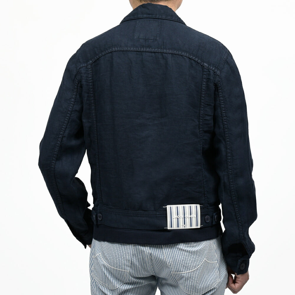 JACOB COHEN(ヤコブコーエン) Resort Collection リネントラッカージャケット 226-51830 57065000052