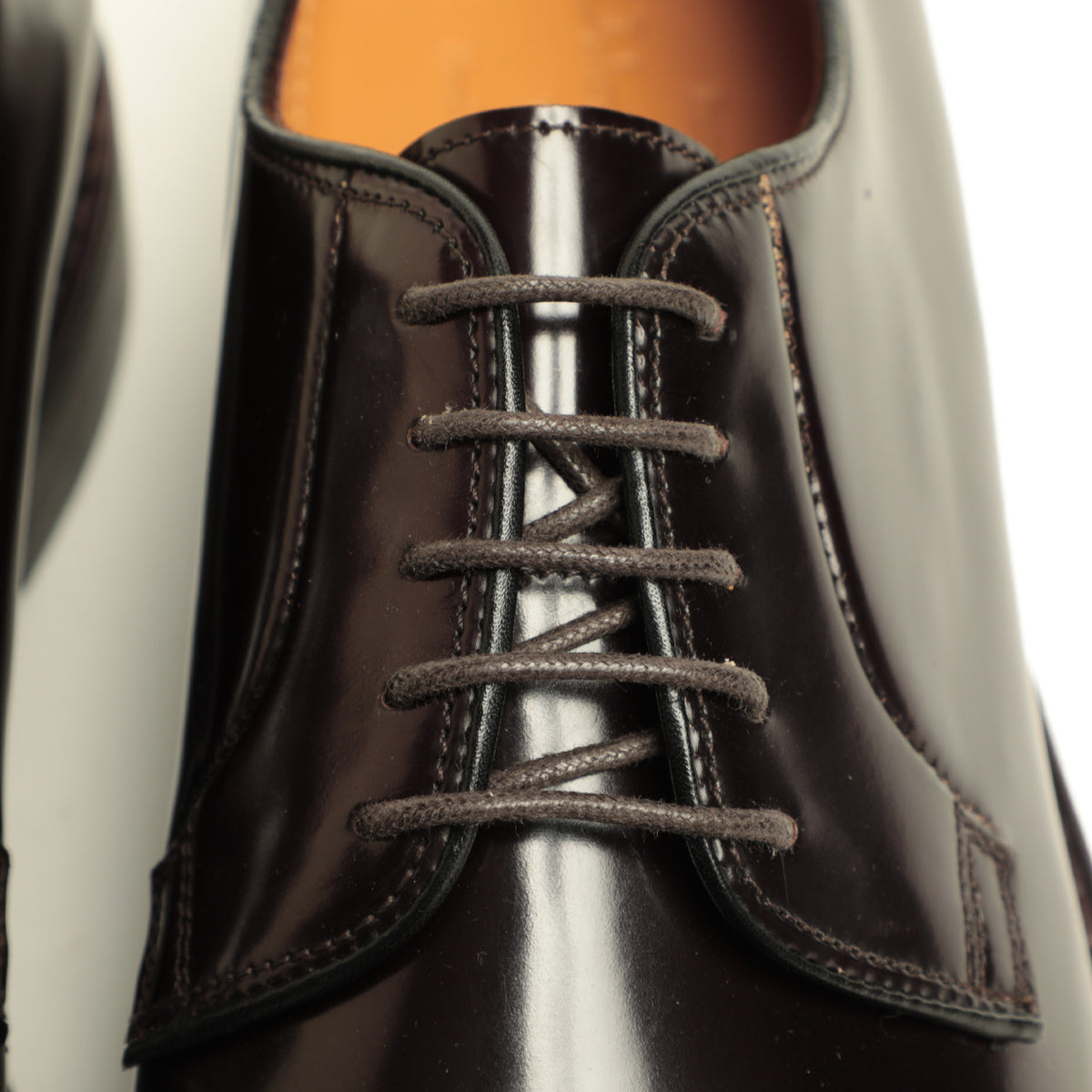 Jalan Sriwijaya ジャラン スリウァヤ プレーントゥ シューズ ハイシャイン HI SHINE 1663 98348 BORDO ボルドー