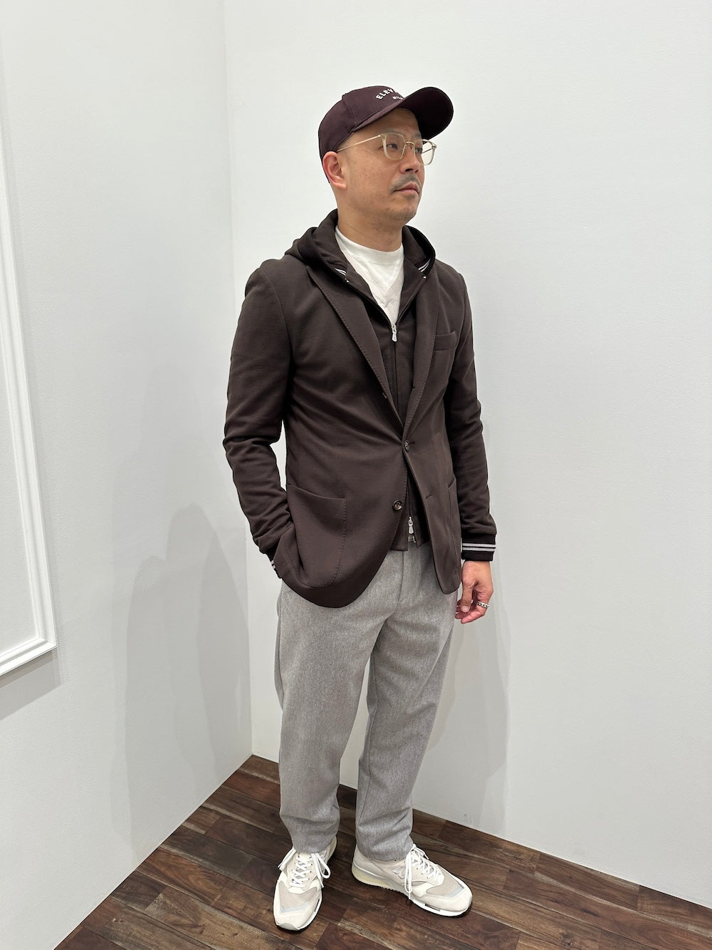身長:︎︎180cm / 着用サイズ:︎︎52