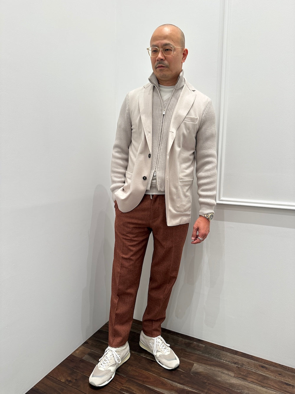 身長:︎︎180cm / 着用サイズ:︎︎L