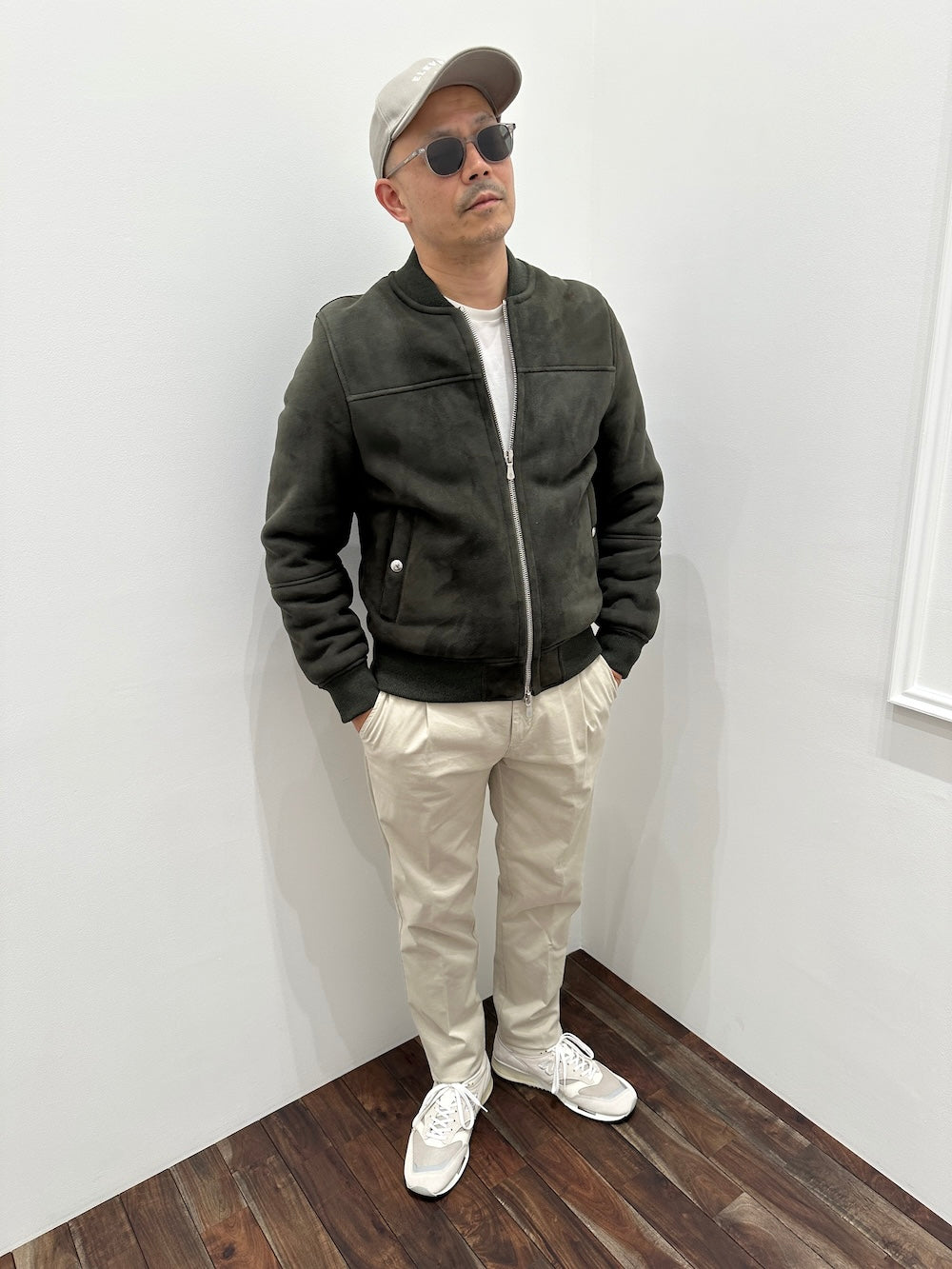 身長:︎︎180cm / 着用サイズ:︎︎33