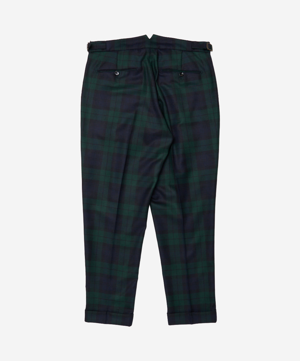 SCOTCH ブラックウォッチチェック アジャスター付きパンツ AM1260