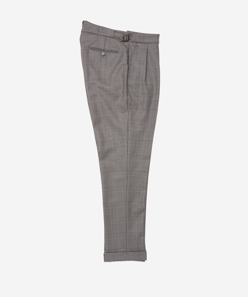 SCOTCH ガンクラブチェック アジャスター付きパンツ CA1435