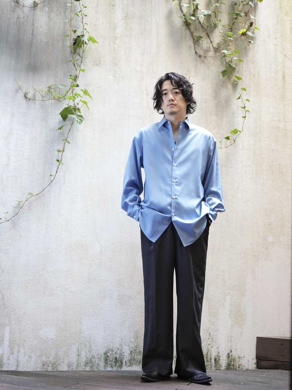 エムビー / ULTIMATE 尾州 FABRIC - PERMANENT WOOL SHIRT