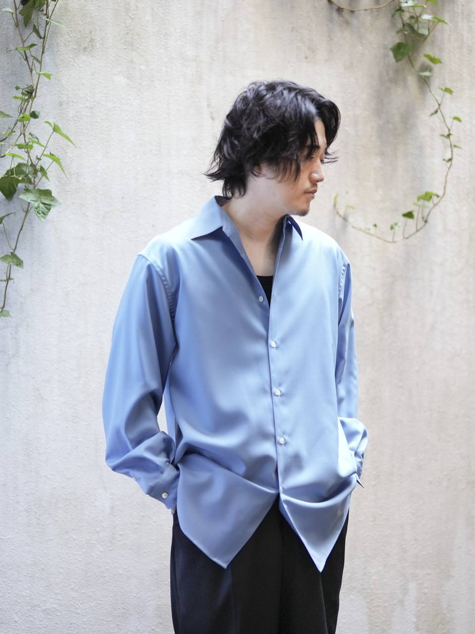 エムビー / ULTIMATE 尾州 FABRIC - PERMANENT WOOL SHIRT