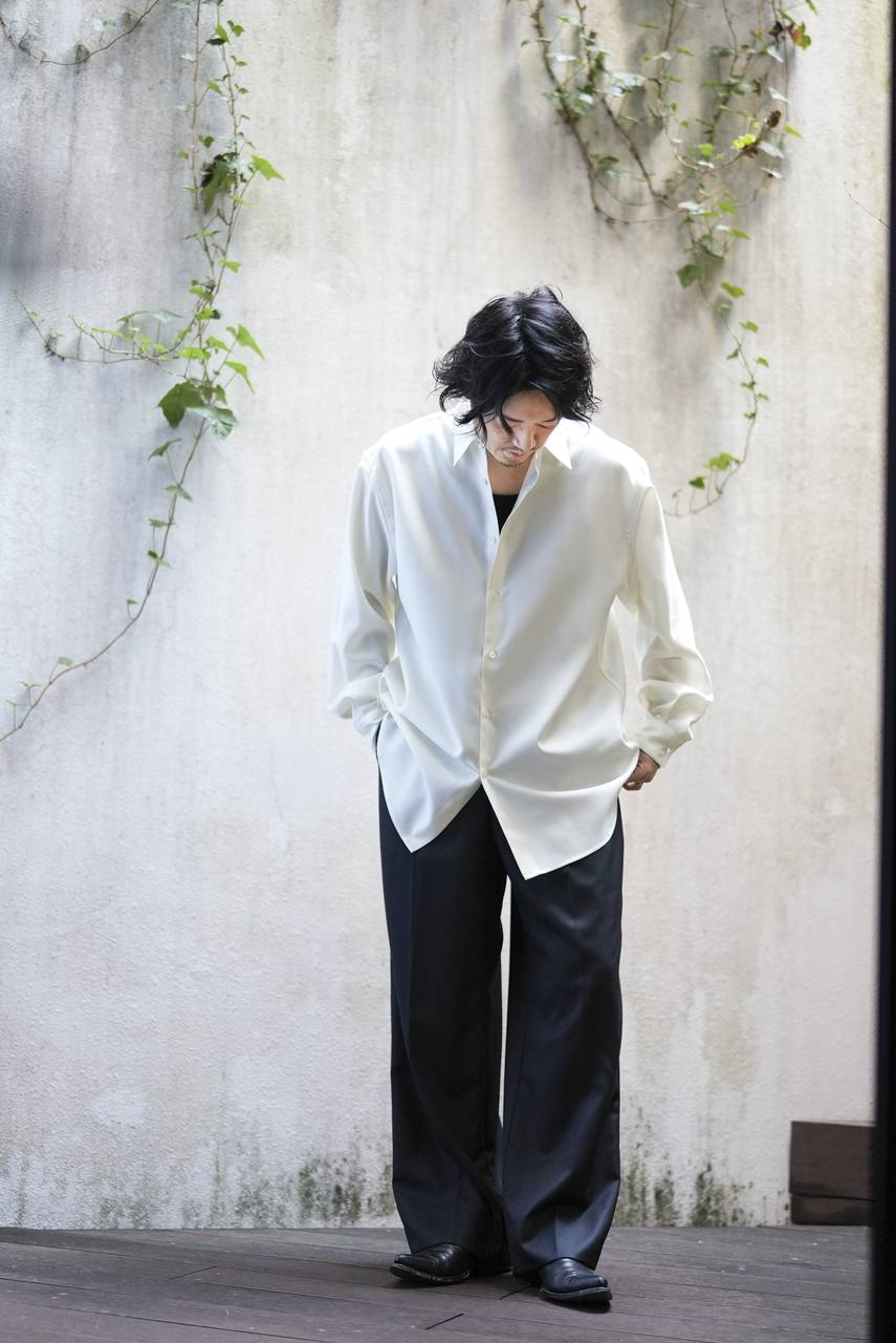 エムビー / ULTIMATE 尾州 FABRIC - PERMANENT WOOL SHIRT