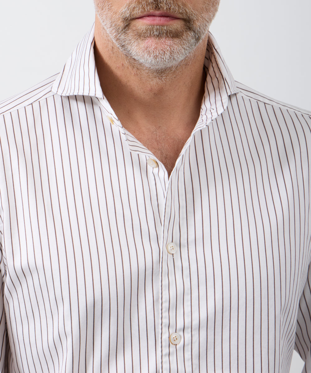 SERGIO ストライプシャツ C634