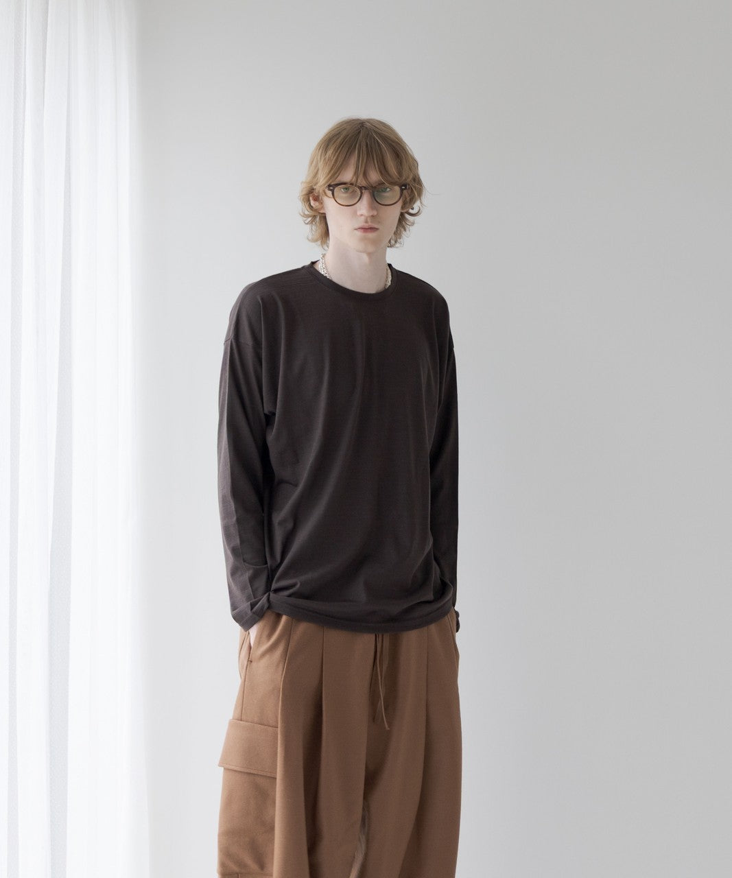 エムビー / HIGH-END 尾州WOOL JERSEY CLASSIC FIT CREW