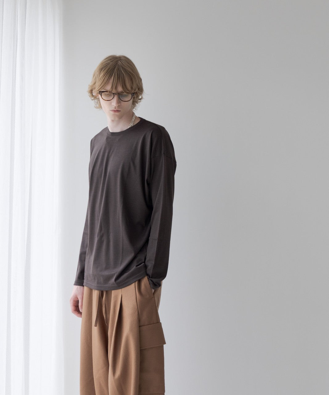 エムビー / HIGH-END 尾州WOOL JERSEY CLASSIC FIT CREW