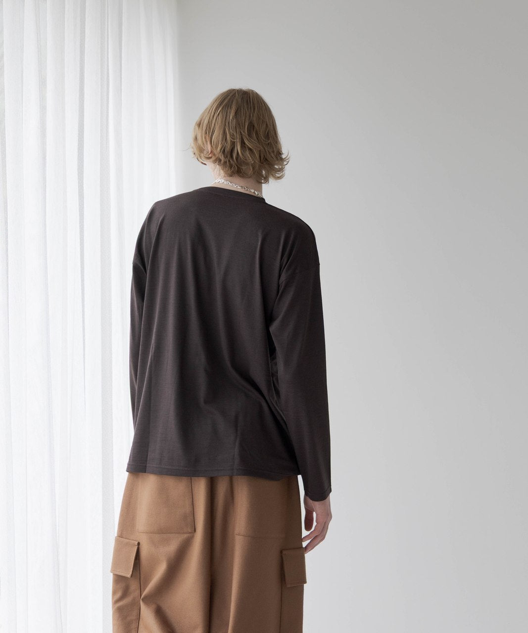 エムビー / HIGH-END 尾州WOOL JERSEY CLASSIC FIT CREW