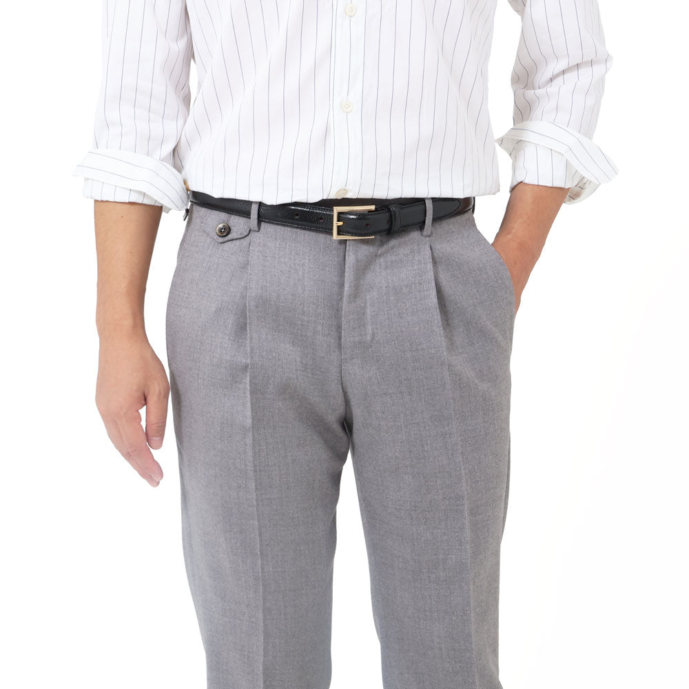 ピーティートリノ / ストレッチ ライトフランネル 1プリーツ パンツ/GENTLEMAN FIT/COGF11ZP0CL1 CM13