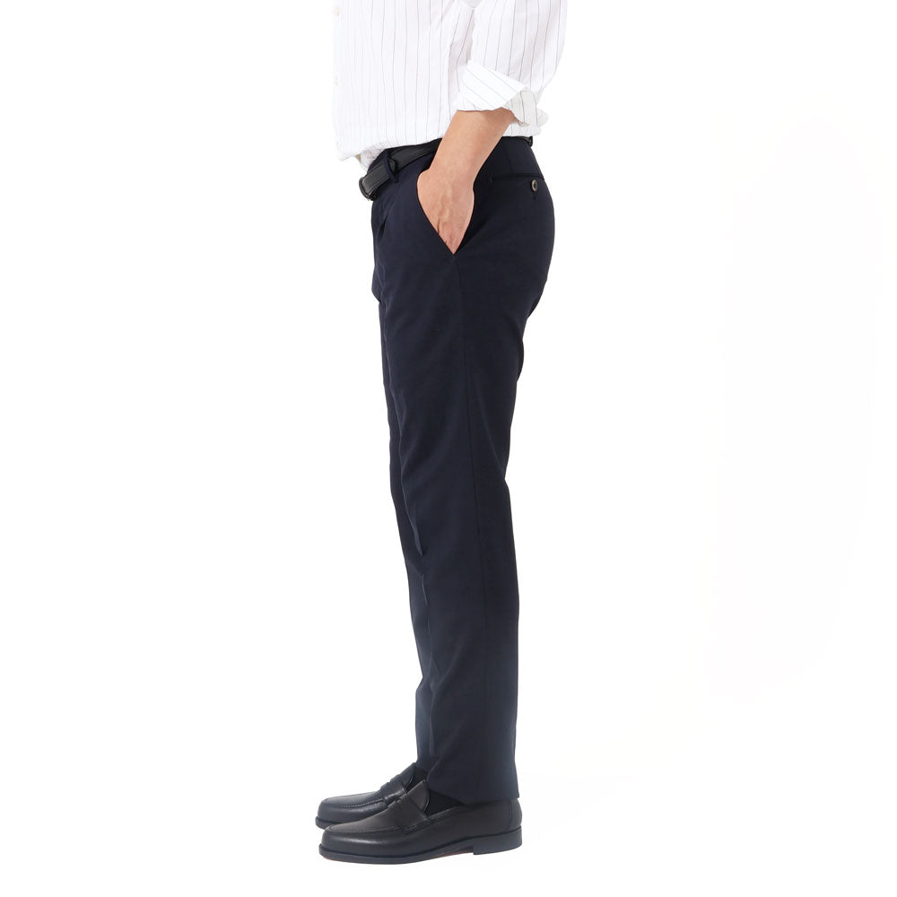 ピーティートリノ / テクノウール 1プリーツ パンツ/SLIM FIT/CPVF11Z00CFP VD06