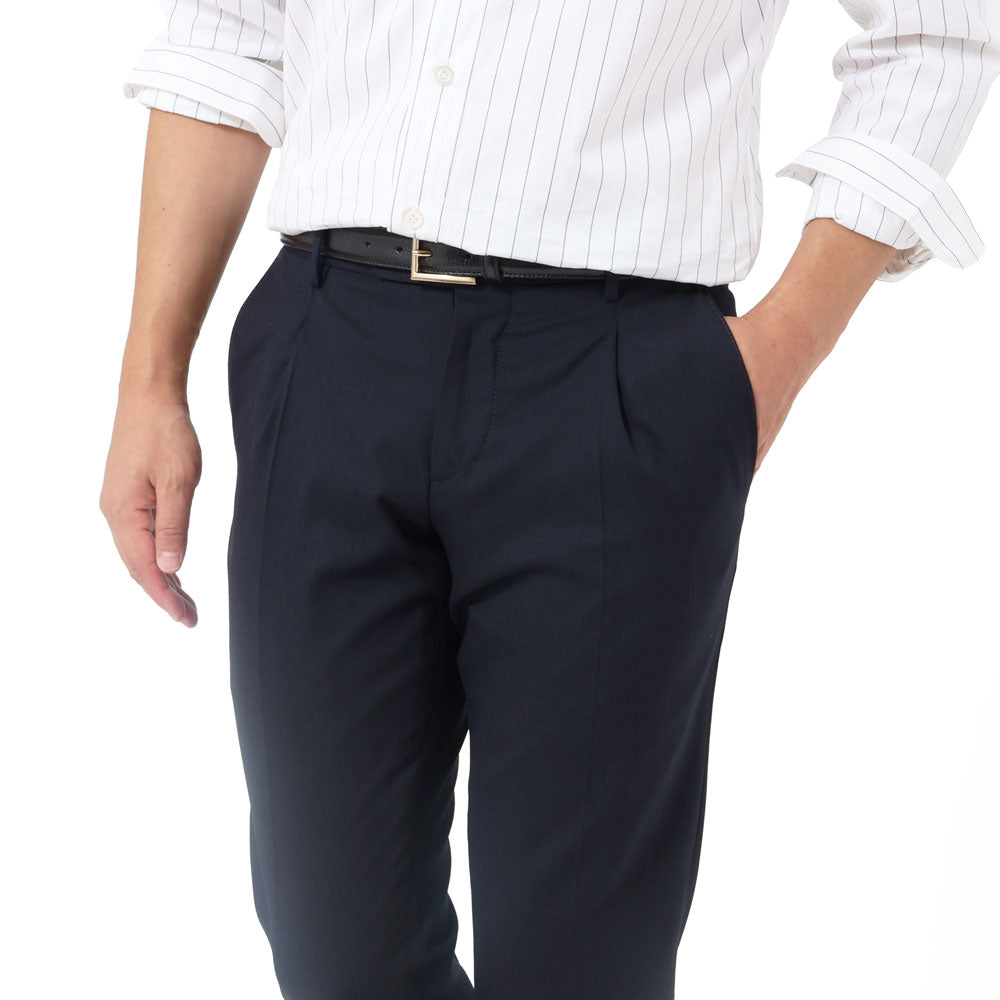 ピーティートリノ / テクノウール 1プリーツ パンツ/SLIM FIT/CPVF11Z00CFP VD06