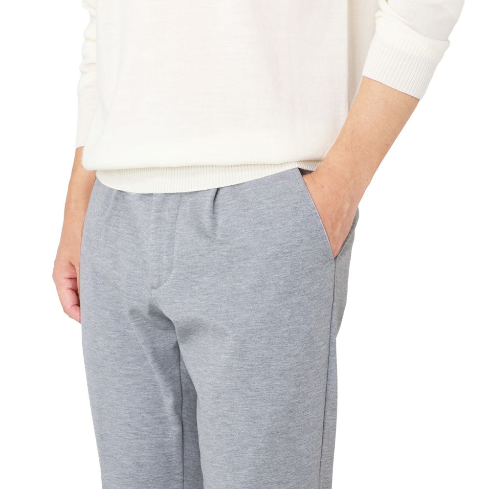 ジーティーアー / EASY CARE JERSEY 1プリーツ 裾リブ パンツ(Waist Comfort Band)/GIORGINO 27950