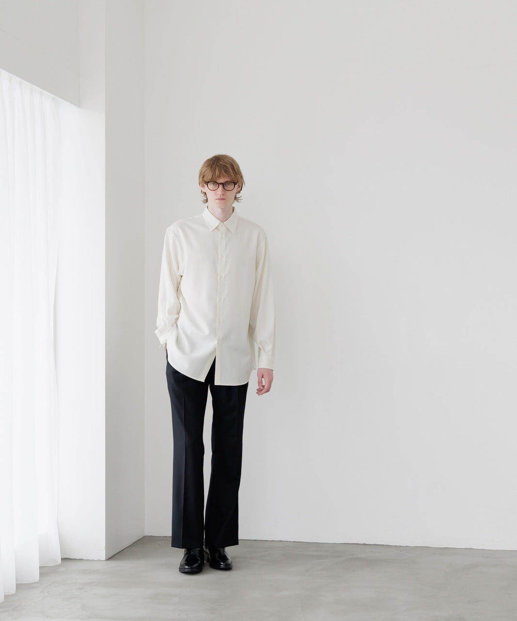 エムビー / ULTIMATE 尾州 FABRIC - PERMANENT WOOL SHIRT