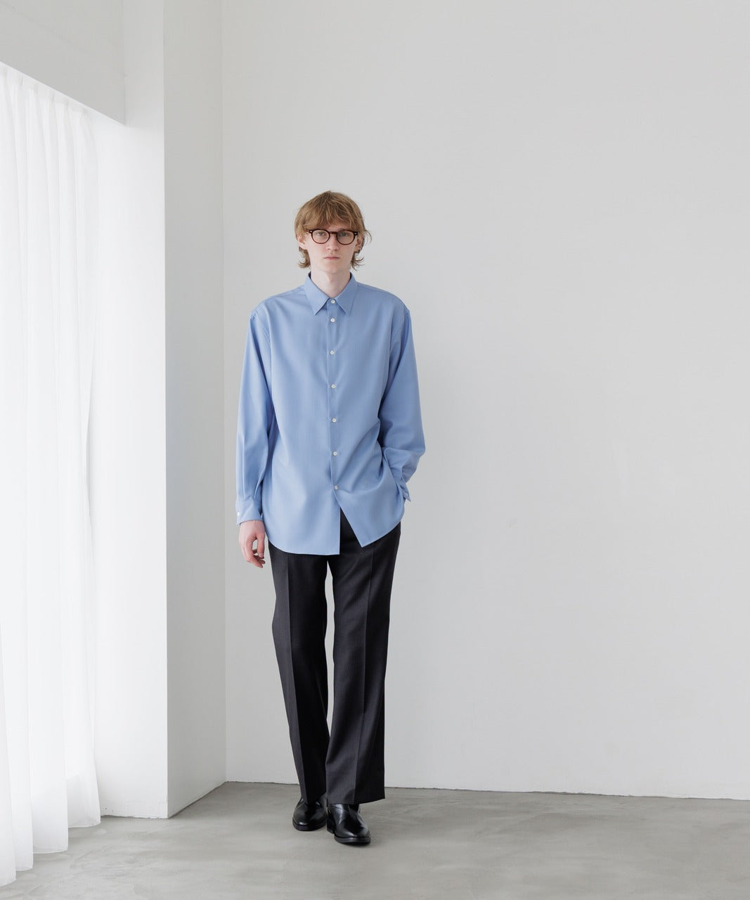 エムビー / ULTIMATE 尾州 FABRIC - PERMANENT WOOL SHIRT