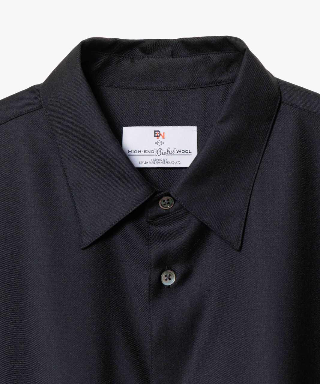 エムビー / ULTIMATE 尾州 FABRIC - PERMANENT WOOL SHIRT