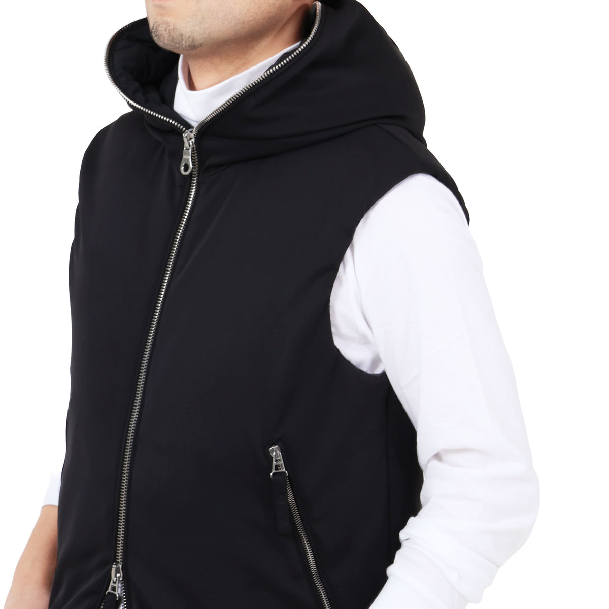 ジャブスアルキヴィオ / 【TOGAGE×DUVETICA】MOCHI JERSEY フーデッド ダウンベスト/ISCHIA 262MC1-10040-00-10640