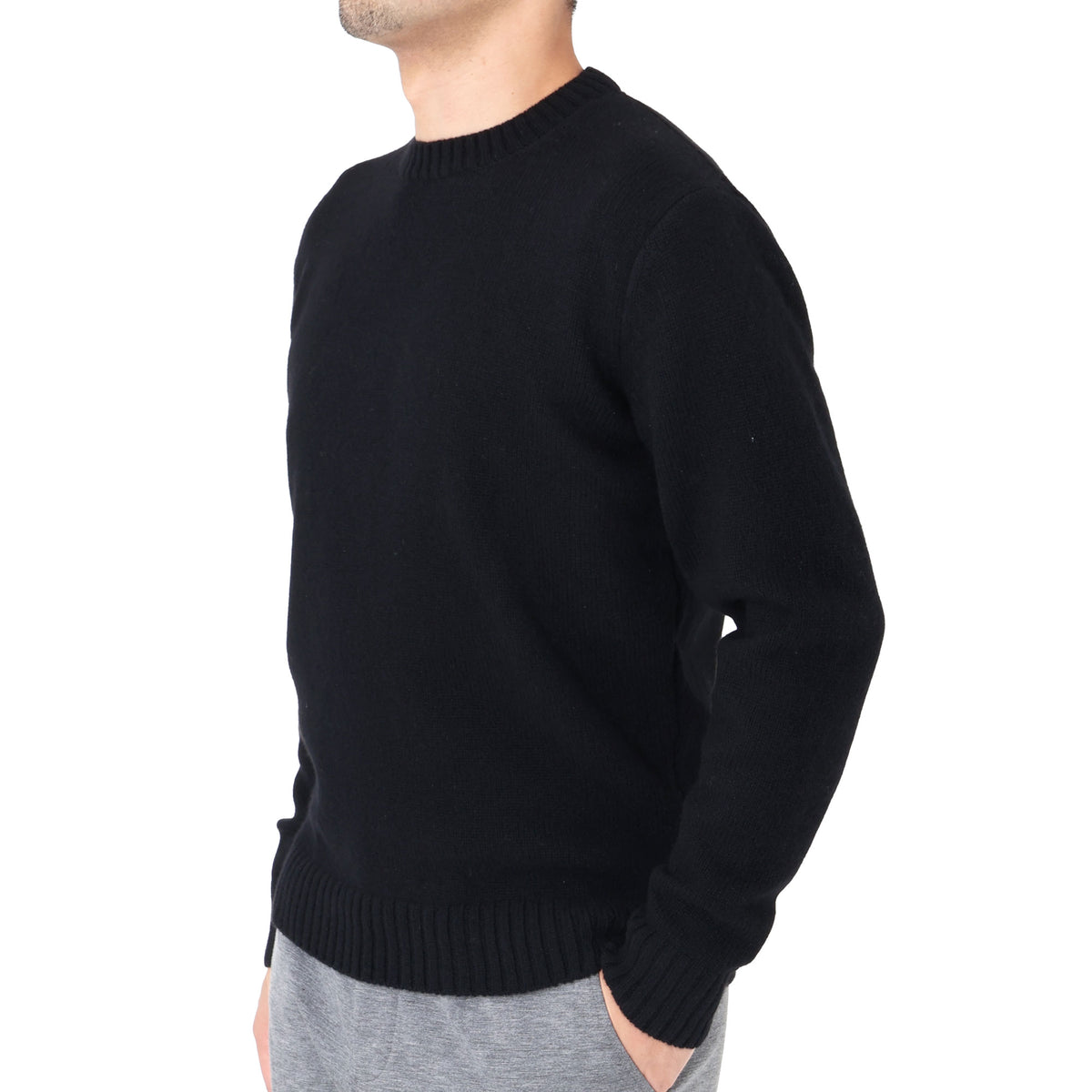ビーアール バイ ビー・アール・ショップ / ウールカシミア 甘編み クルーネック ニット/BR_02/2026AWKNITBR_02