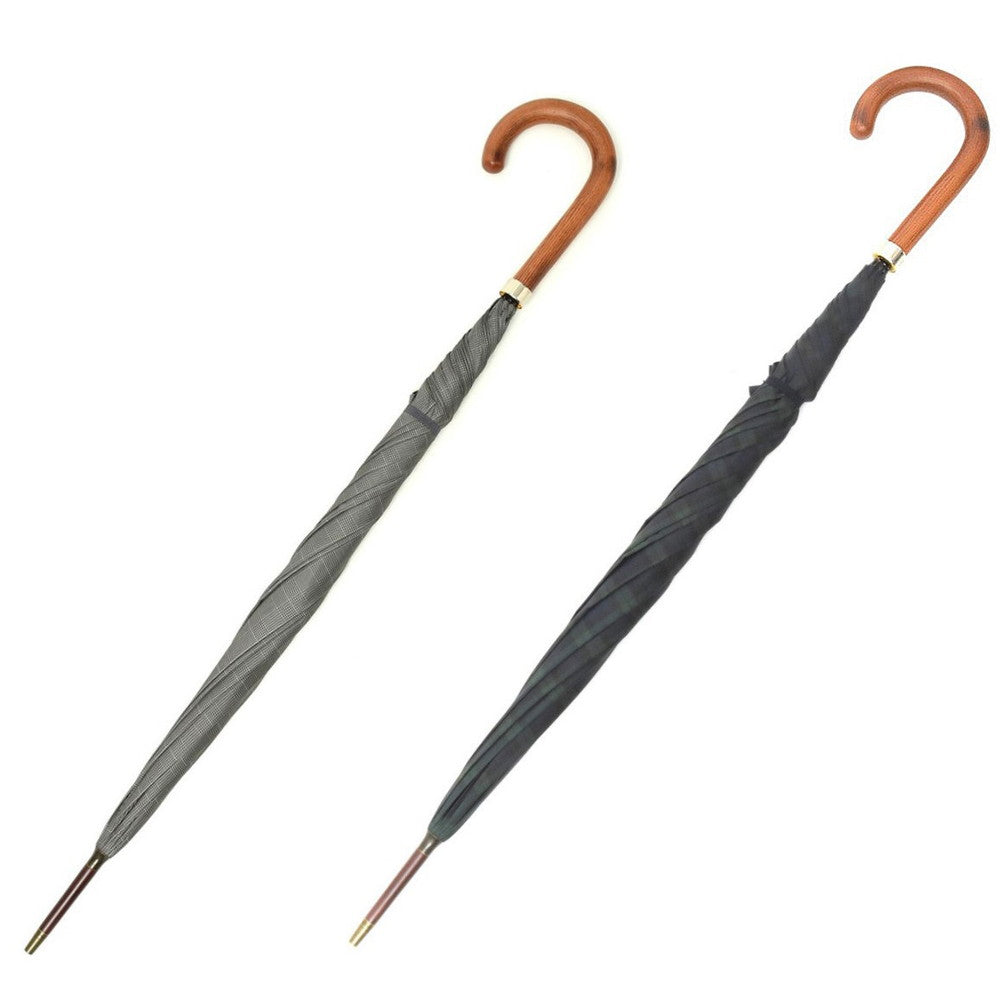 FOX UMBRELLAS(フォックス アンブレラ) ウォーターレペレント&UVカットポリエステルタータンチェックアンブレラ GT1 19011200162
