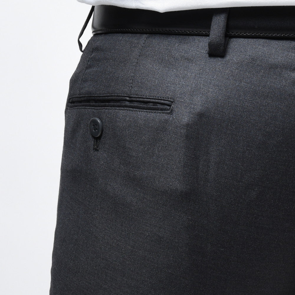 guji(グジ) SUPER150'sウールソリッド6B1プリーツダブルスーツ (MADE BY RING JACKET / LoroPianaファブリック使用)【オールシーズン】