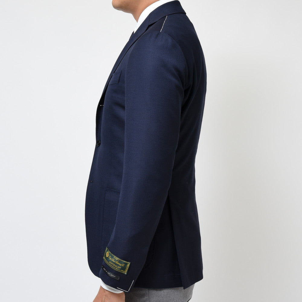 guji(グジ) SUPER150'sウールホップサックソリッド3Bジャケット (MADE BY RING JACKET / LoroPianaファブリック使用)