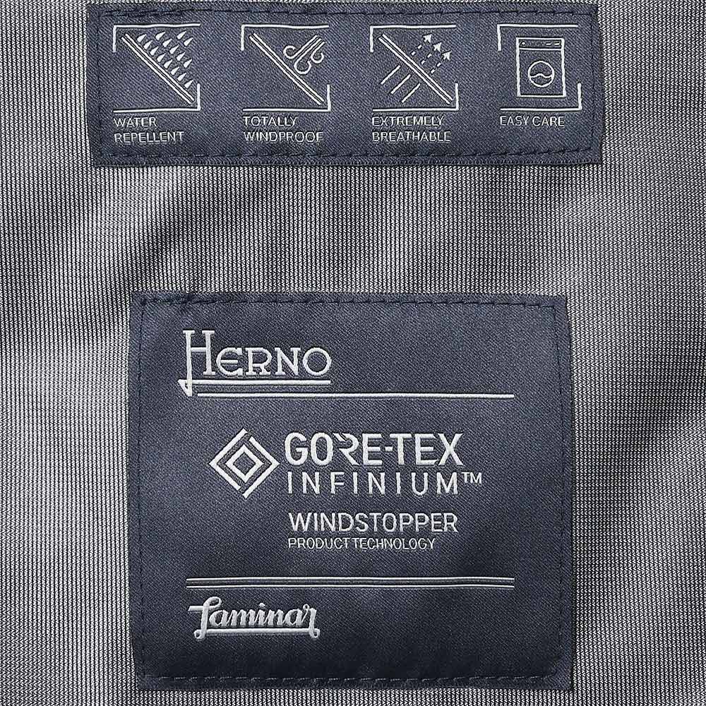 HERNO(ヘルノ) Laminarラミナー 2レイヤーゴアテックスダウンベスト PI00227UL-11106