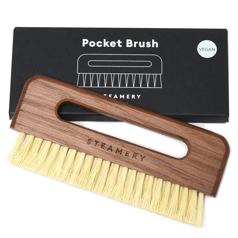 STEAMERY(スチーマリー) 100%ヴィーガンポケットブラシ POCKET BRUSH(VEGAN)