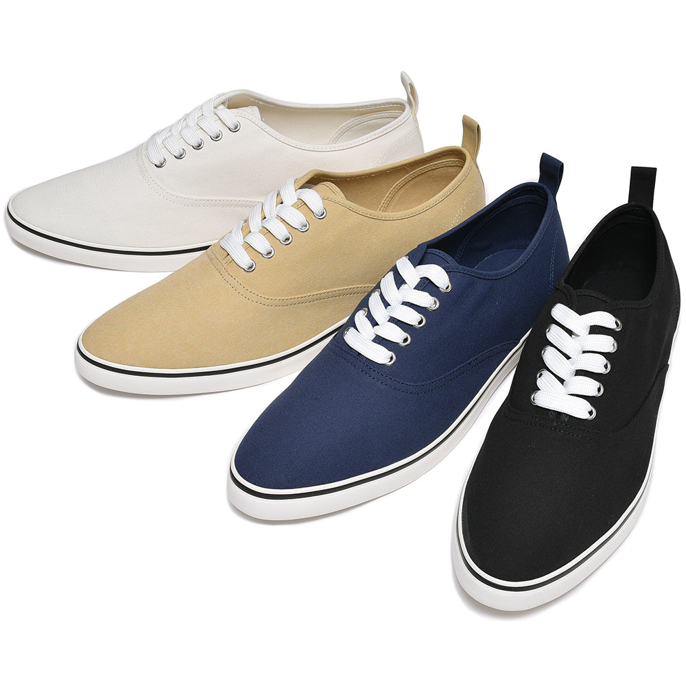 THE GEEK(ザ ギーク) コットンキャンバスレースアップスニーカー LACE UP/CANVAS/MOD2