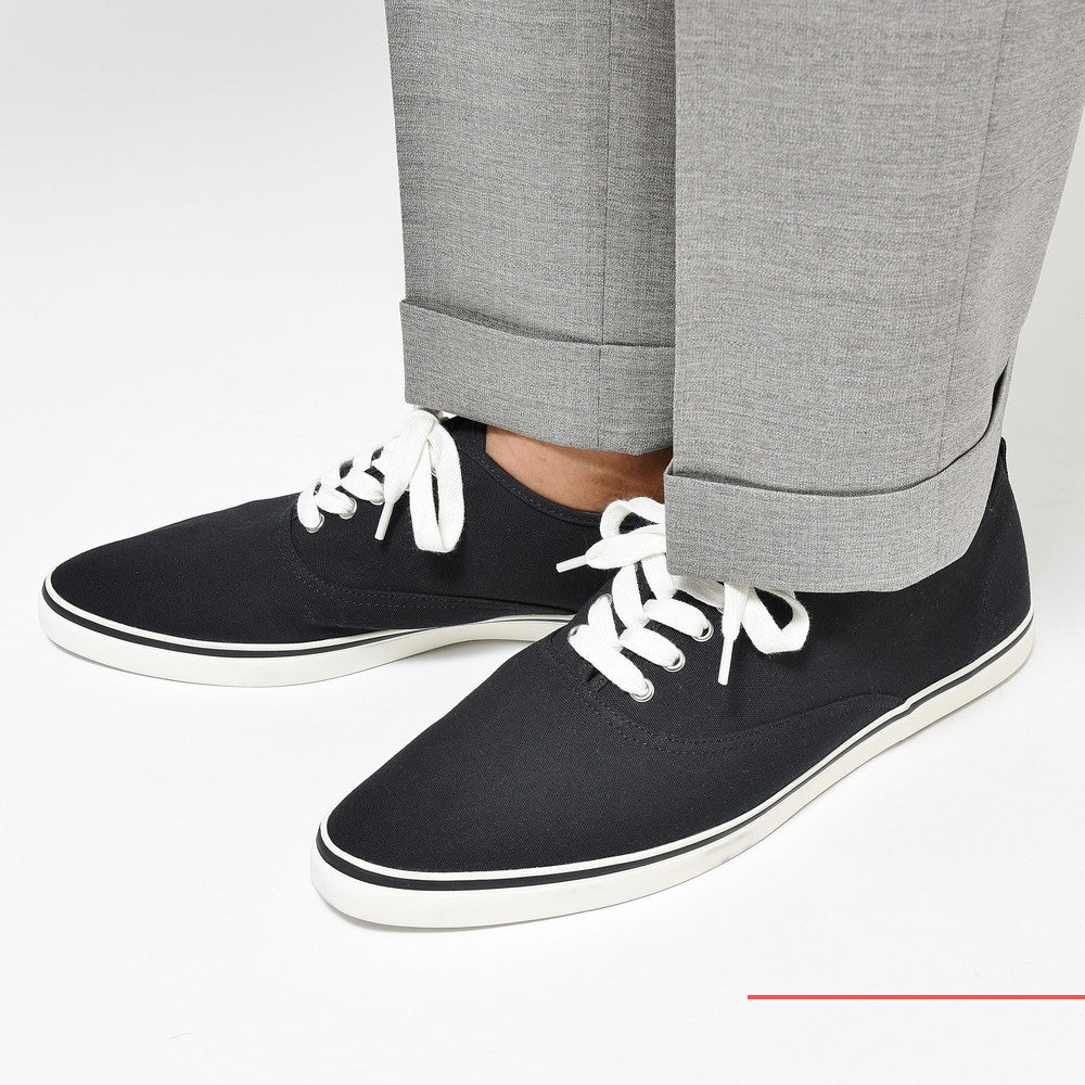 THE GEEK(ザ ギーク) コットンキャンバスレースアップスニーカー LACE UP/CANVAS/MOD2