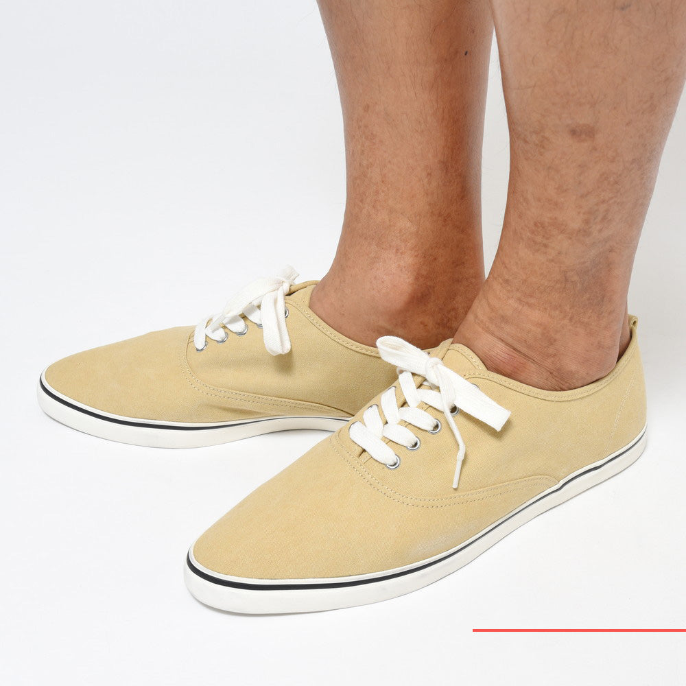THE GEEK(ザ ギーク) コットンキャンバスレースアップスニーカー LACE UP/CANVAS/MOD2