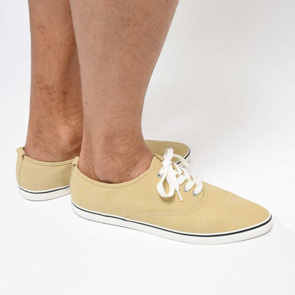 THE GEEK(ザ ギーク) コットンキャンバスレースアップスニーカー LACE UP/CANVAS/MOD2