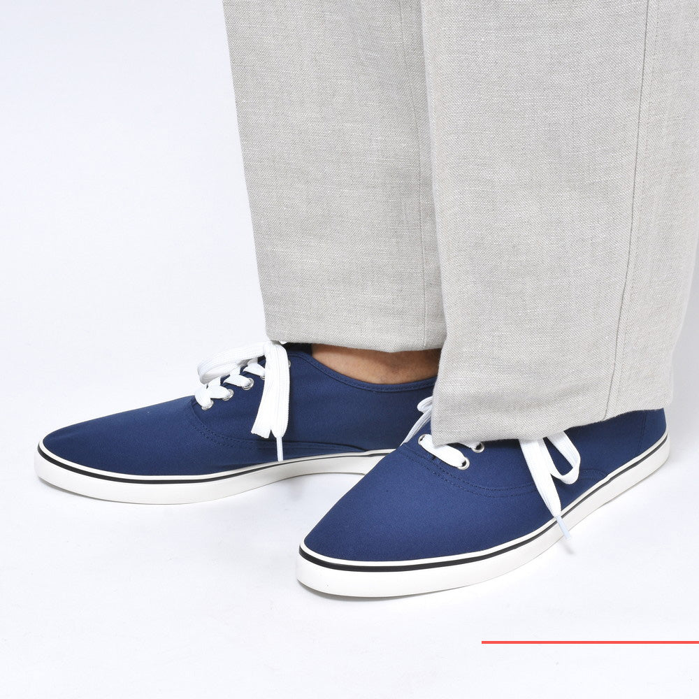THE GEEK(ザ ギーク) コットンキャンバスレースアップスニーカー LACE UP/CANVAS/MOD2