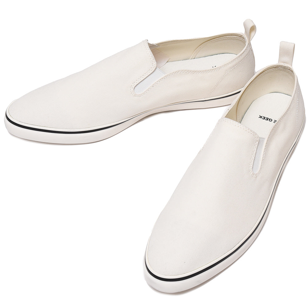 THE GEEK(ザ ギーク) コットンキャンバススリッポンスニーカー SLIP ON/CANVAS/MOD1
