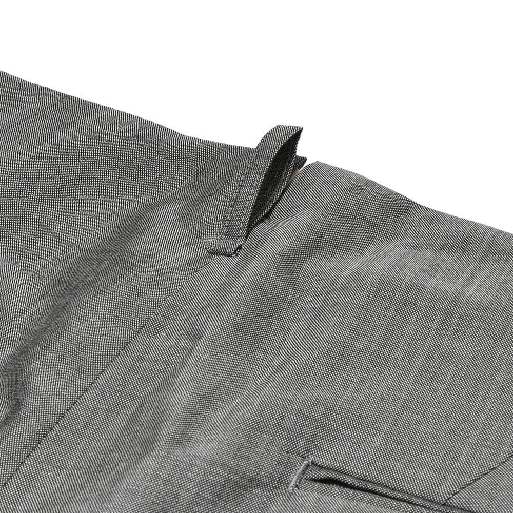 garoh(ガロウ) pants01 ウールモヘアピンヘッド1プリーツテーパードパンツ