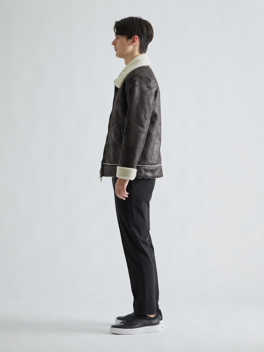 アウール / FAKE MOUTON JACKET