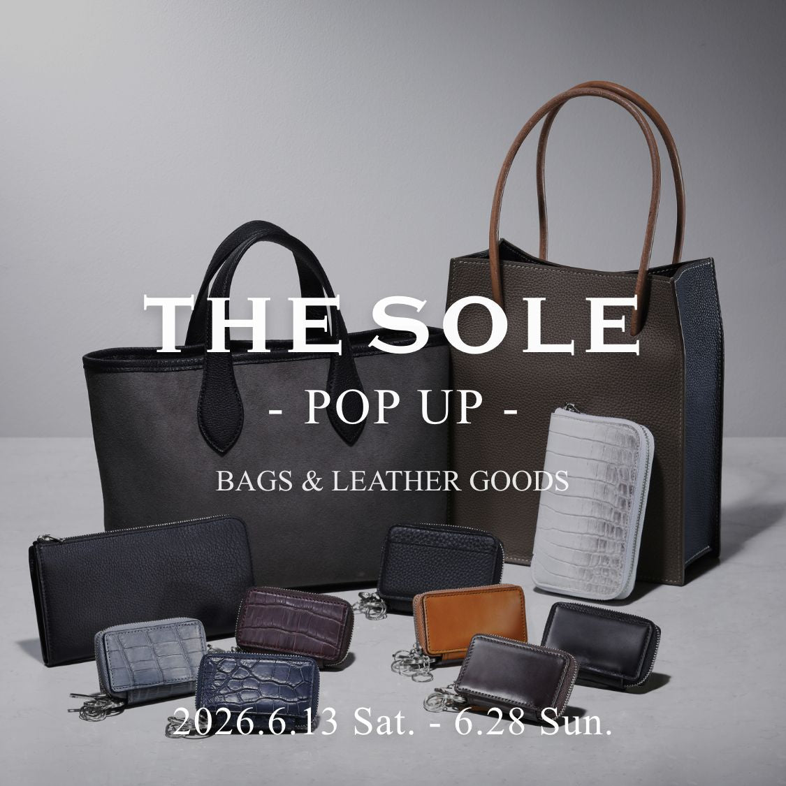 「THE SOLE」POP UP開催 6/13-6/28