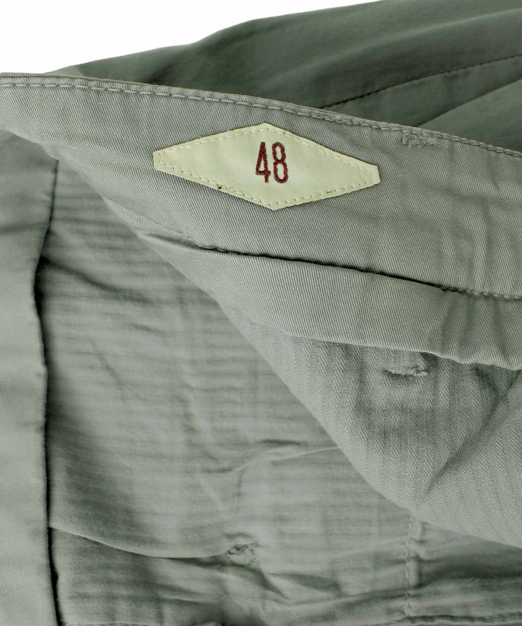 BRIGLIA 1949 BG07 コットンストレッチ ワンプリーツ テーパードパンツ【B.R.CHANNELご紹介モデル】