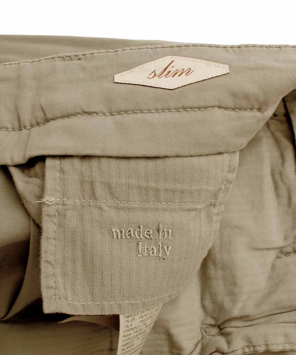 BRIGLIA 1949 BG07 コットンストレッチ ワンプリーツ テーパードパンツ【B.R.CHANNELご紹介モデル】