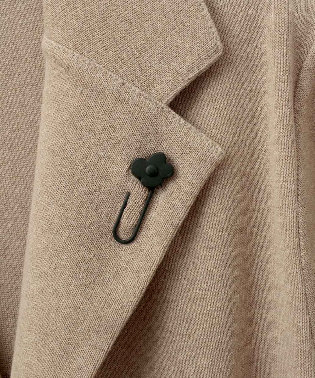 LARDINI コットンニット シングル 2B ジャケット