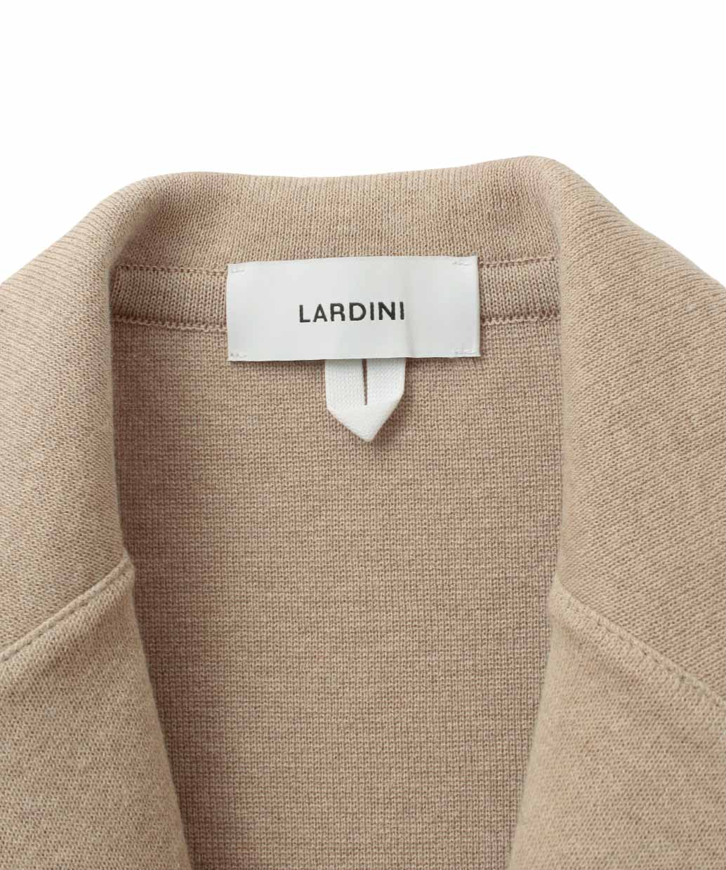 LARDINI コットンニット シングル 2B ジャケット