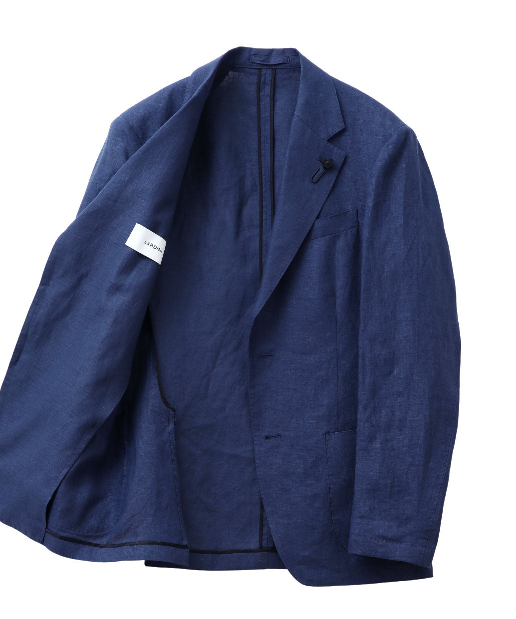 LARDINI リネン シングル ジャケット RIETI