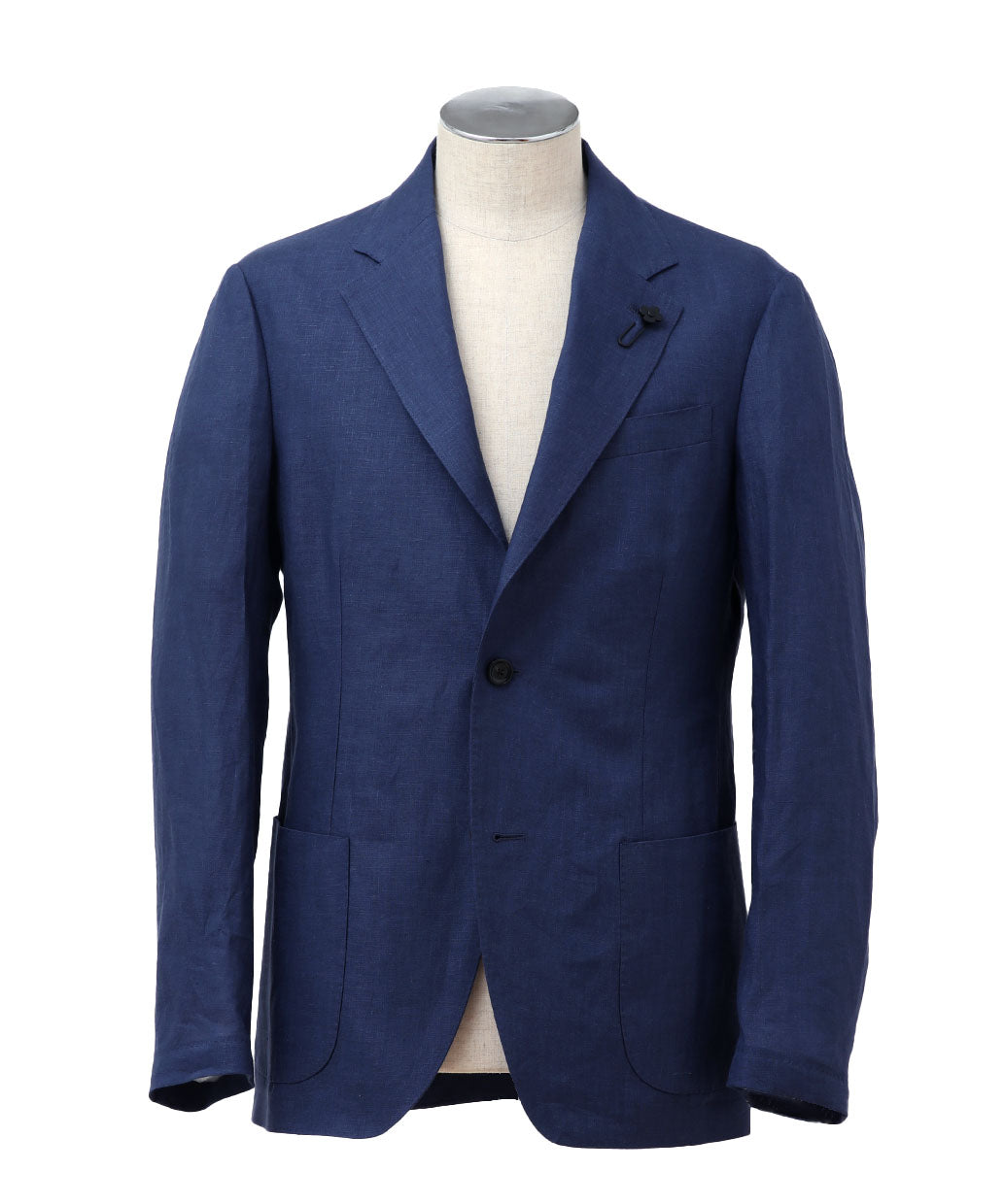 LARDINI リネン シングル ジャケット RIETI