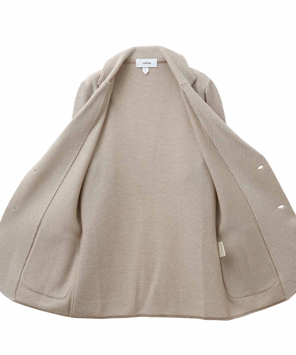 LARDINI コットン ニットジャケット【B.R.CHANNELご紹介モデル】