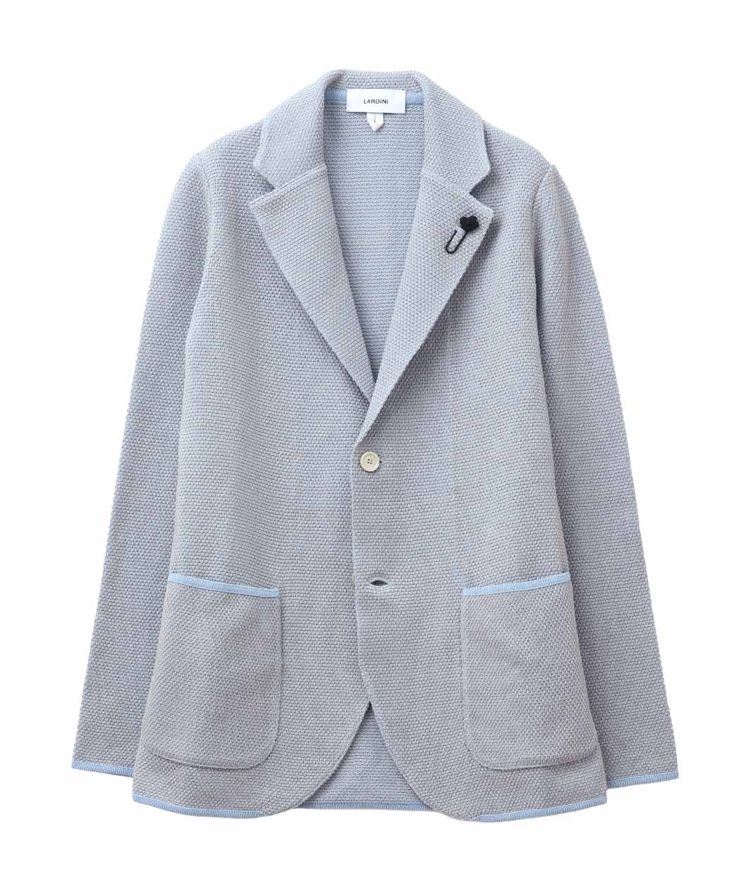 LARDINI コットン ニットジャケット