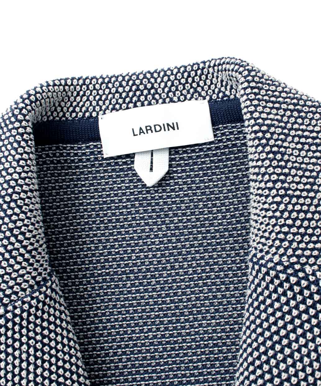 LARDINI コットン ニットジャケット