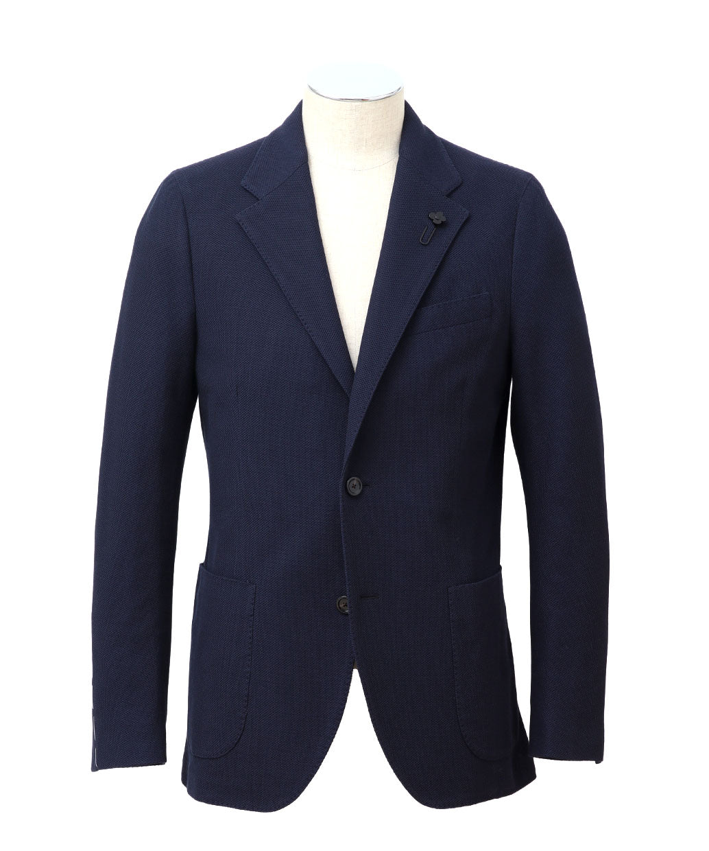 LARDINI Loro Piana コットン シングル ジャケット JERSEY