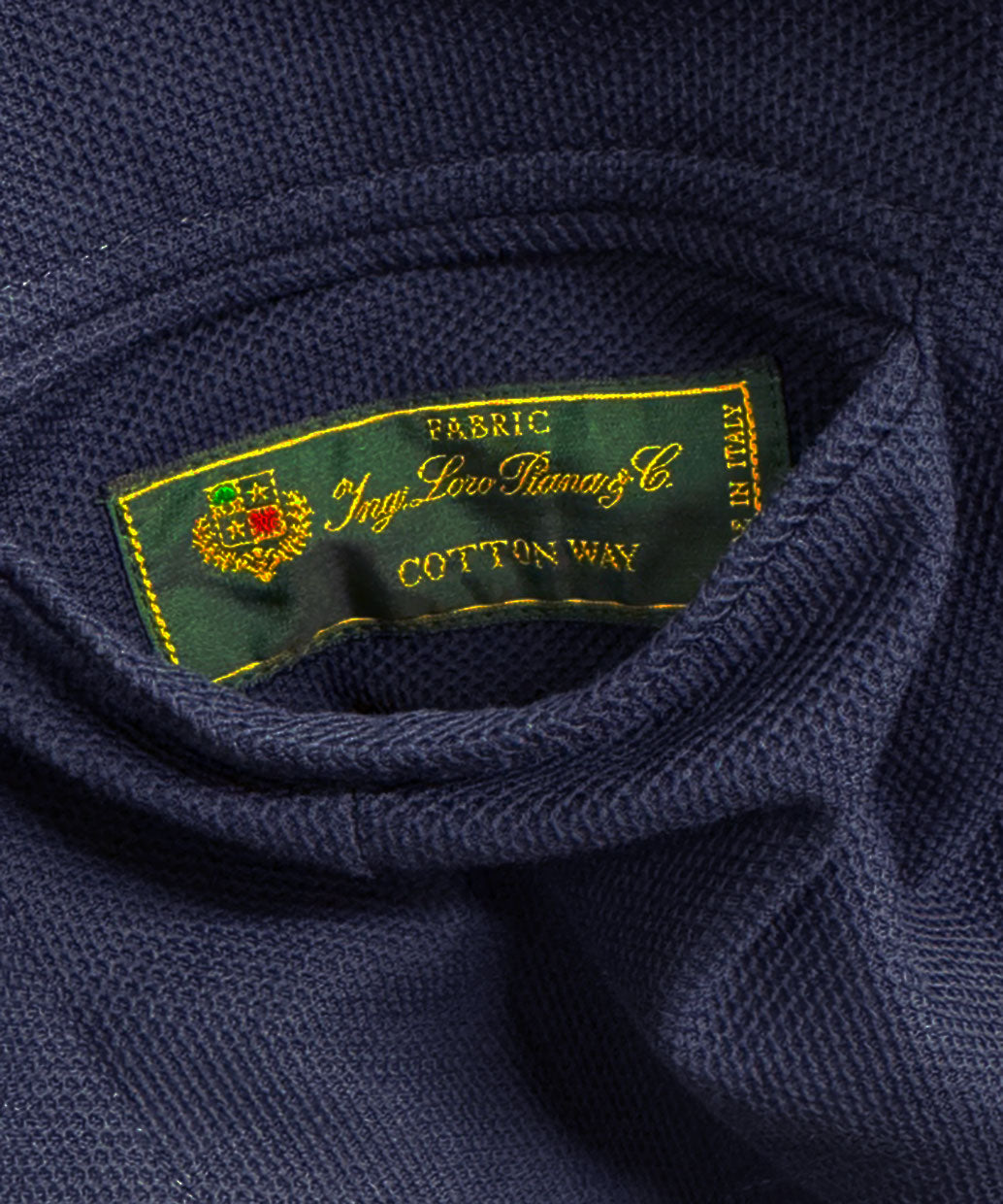 LARDINI Loro Piana コットン シングル ジャケット JERSEY